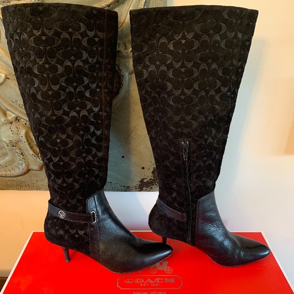 Authentic Coach Boots - Picture 1 of 3
